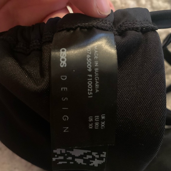 Black adjustable bikini - Picture 4 of 5